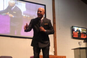 Man Speaking